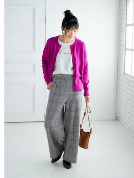 nissen Ladies Modelsさん（レディース・164cm）の秋コーディネート