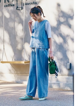 nissen Ladies Modelsさん(レディース・168cm)の春コーディネート