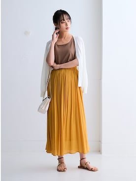 「nissen（ニッセン）のアイテム」を使った、nissen Ladies Modelsさん（レディース・165cm）の春コーディネート