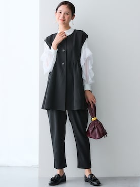 「Callarus（カラルス）のアイテム」を使った、nissen Ladies Modelsさん（レディース・167cm）の冬コーディネート