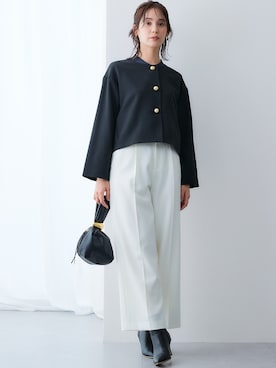 「スーツ」｜nissen Ladies Modelsさん（レディース・167cm）の秋コーディネート