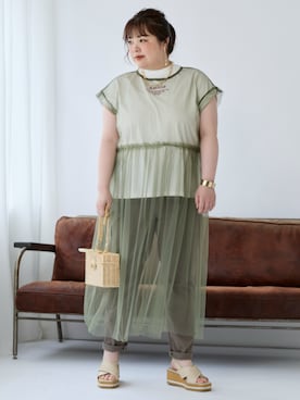 nissen Ladies Modelsさん（レディース・158cm）の夏コーディネート