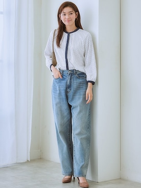 「しわになりにくい」｜nissen Ladies Modelsさん（レディース・166cm）の冬コーディネート