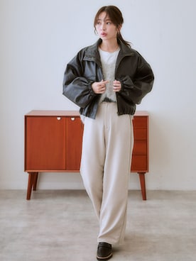 nissen Ladies Modelsさん（レディース・160cm）の秋コーディネート