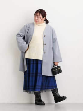 nissen Ladies Modelsさん（レディース・158cm）の秋コーディネート