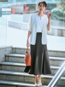nissen Ladies Modelsさん（レディース・167cm）の春コーディネート
