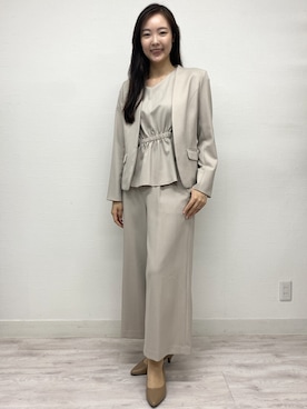 nissen Ladies Modelsさん（レディース・167cm）の冬コーディネート