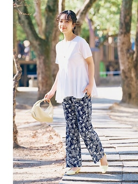 nissen Ladies Modelsさん（レディース・167cm）の春コーディネート