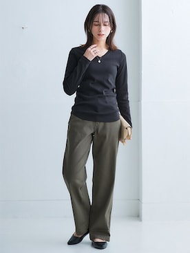 nissen Ladies Modelsさん（レディース・160cm）の秋コーディネート