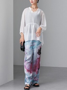 nissen Ladies Modelsさん（レディース・165cm）の夏コーディネート