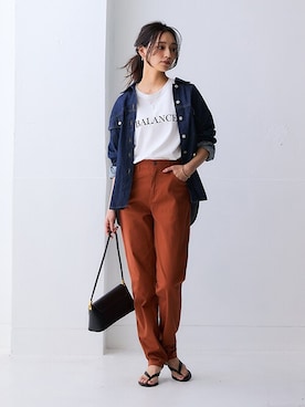 nissen Ladies Modelsさん（レディース・163cm）の春コーディネート