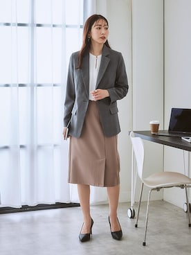 nissen Ladies Modelsさん（レディース・164cm）の秋コーディネート