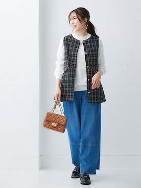 nissen Ladies Modelsさん（レディース・164cm）の夏コーディネート