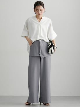 「レディースファッション」｜nissen Ladies Modelsさん（レディース・169cm）の春コーディネート