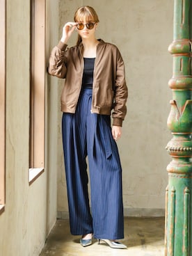 nissen Ladies Modelsさん（レディース・174cm）の夏コーディネート