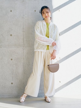 nissen Ladies Modelsさん（レディース・167cm）の春コーディネート