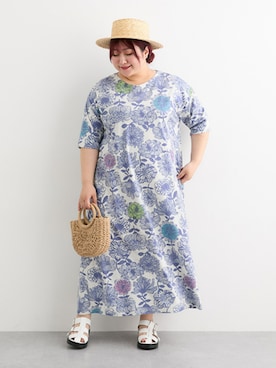 「pattok」｜nissen Ladies Modelsさん（レディース・155cm）の夏コーディネート