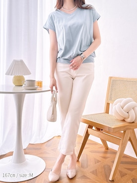 nissen Ladies Modelsさん（レディース・167cm）の春コーディネート