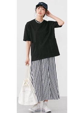 nissen Ladies Modelsさん（レディース・164cm）の夏コーディネート