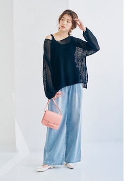 nissen Ladies Modelsさん（レディース・168cm）の春コーディネート