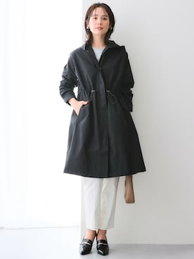 「nissen（ニッセン）のアイテム（ジャケット/アウター）」を使った、nissen Ladies Modelsさん（レディース・167cm）の冬コーディネート