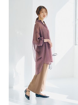 nissen Ladies Modelsさん（レディース・168cm）の春コーディネート