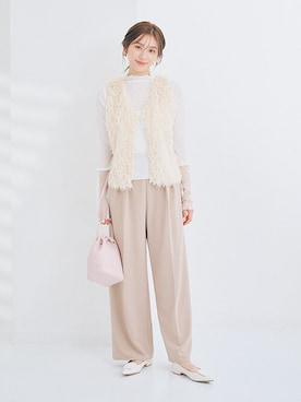 nissen Ladies Modelsさん(レディース・167cm)の冬コーディネート