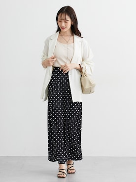 nissen Ladies Modelsさん（レディース・160cm）の夏コーディネート