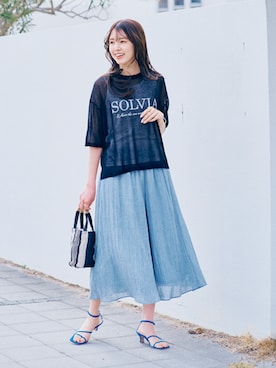 nissen Ladies Modelsさん（レディース・168cm）の春コーディネート