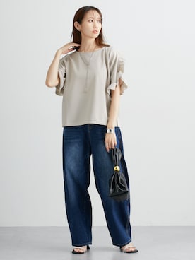 nissen Ladies Modelsさん(レディース・160cm)の夏コーディネート