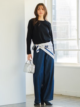 nissen Ladies Modelsさん（レディース・173cm）の冬コーディネート