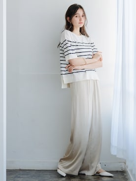 nissen Ladies Modelsさん（レディース・174cm）の春コーディネート