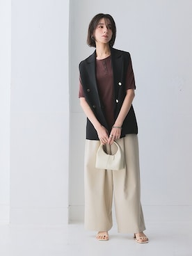 nissen Ladies Modelsさん（レディース・160cm）の春コーディネート