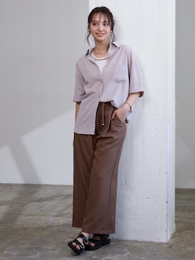 nissen Ladies Modelsさん（レディース・163cm）の夏コーディネート