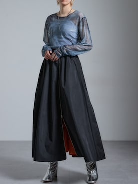 「Soiunique（スワユニーク）のアイテム」を使った、nissen Ladies Modelsさん（レディース・162cm）の秋コーディネート