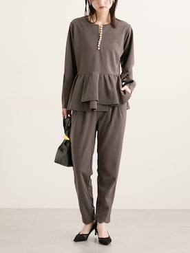 nissen Ladies Modelsさん（レディース・169cm）の冬コーディネート