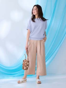 nissen Ladies Modelsさん（レディース・165cm）の春コーディネート