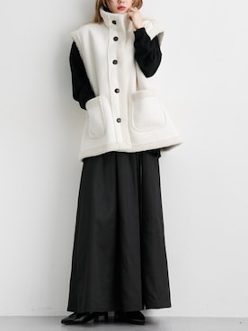 nissen Ladies Modelsさん（レディース・156cm）の秋コーディネート