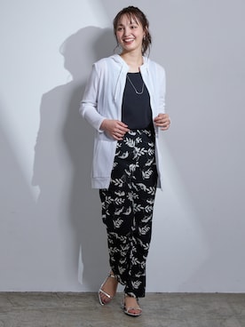 nissen Ladies Modelsさん（レディース・163cm）の夏コーディネート
