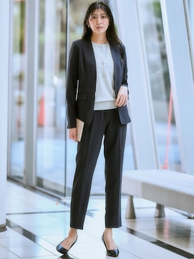 nissen Ladies Modelsさん（レディース・169cm）の春コーディネート