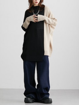 nissen Ladies Modelsさん（レディース・154cm）の冬コーディネート