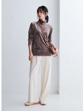 nissen Ladies Modelsさん（レディース・165cm）の冬コーディネート