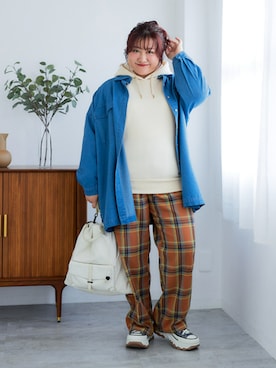 nissen Ladies Modelsさん（レディース・160cm）の冬コーディネート