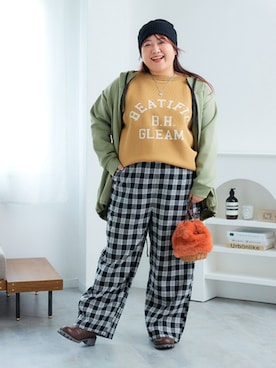 nissen Ladies Modelsさん（レディース・155cm）の冬コーディネート