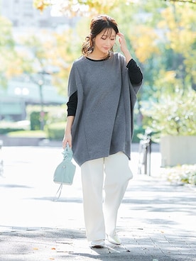 nissen Ladies Modelsさん（レディース・160cm）の冬コーディネート