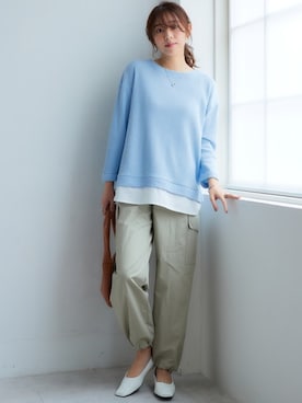 「レディースファッション」｜nissen Ladies Modelsさん（レディース・165cm）の春コーディネート