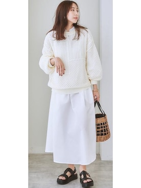 nissen Ladies Modelsさん（レディース・164cm）の春コーディネート