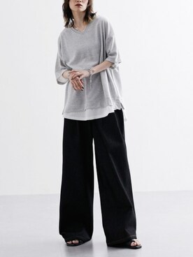 nissen Ladies Modelsさん（レディース・154cm）の夏コーディネート