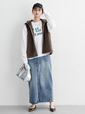 nissen Ladies Modelsさん（レディース・169cm）の秋コーディネート