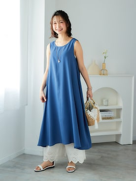 「pattok」｜nissen Ladies Modelsさん（レディース・164cm）の夏コーディネート